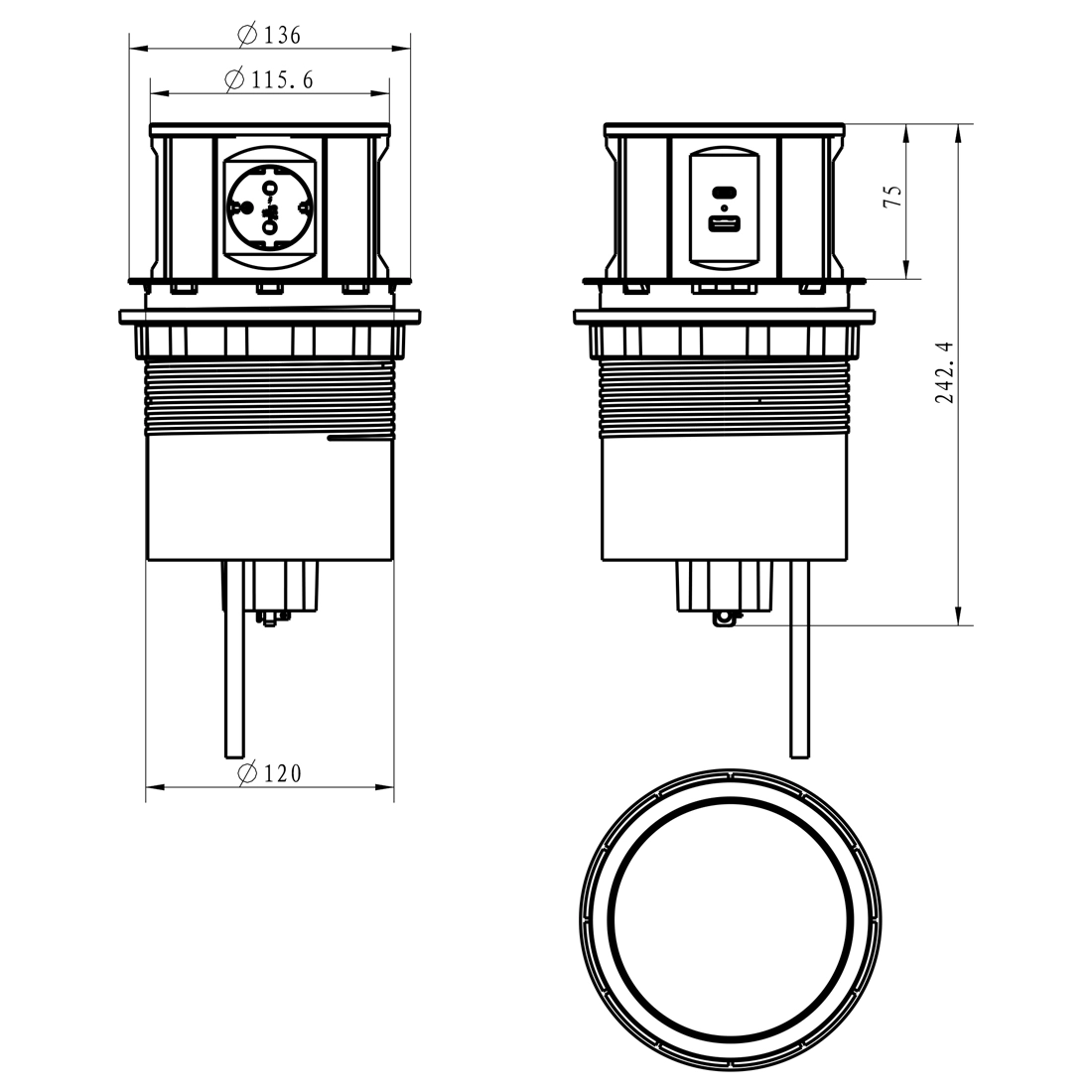 Ekran projekcyjny na wieczór filmowy