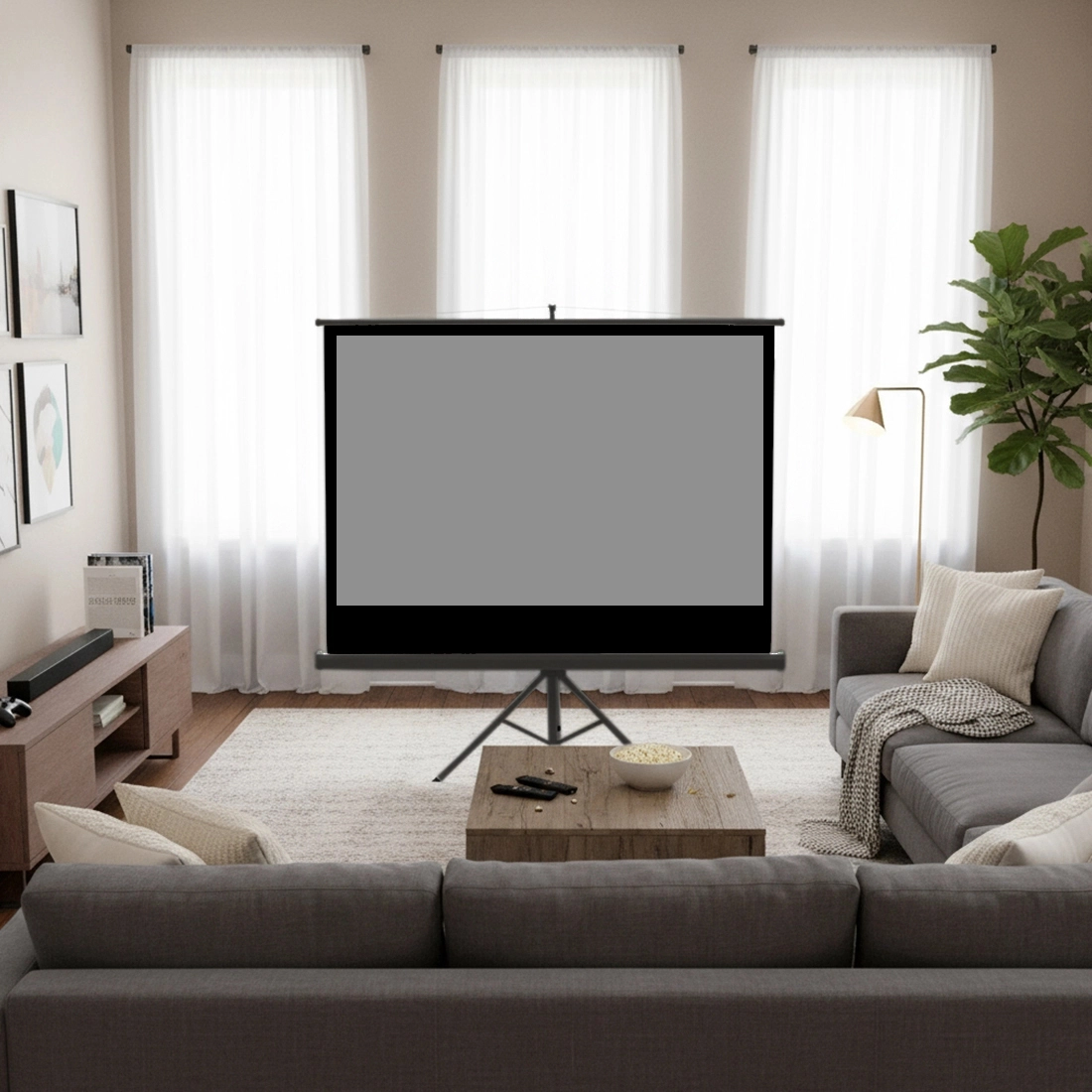 Ekran projekcyjny, przenośny ekran, kino domowe, projektor, projekcja, kino na podwórku, zewnętrzne kino domowe, ekran do projektora, projekcyjny ekran, Spacetronik, 92 cale, kino domowe, wysoka jakość, ekran 4K, ekran na zewnątrz, ekran HD, łatwa instalacja, ekran na ścianę, ekran na statywie